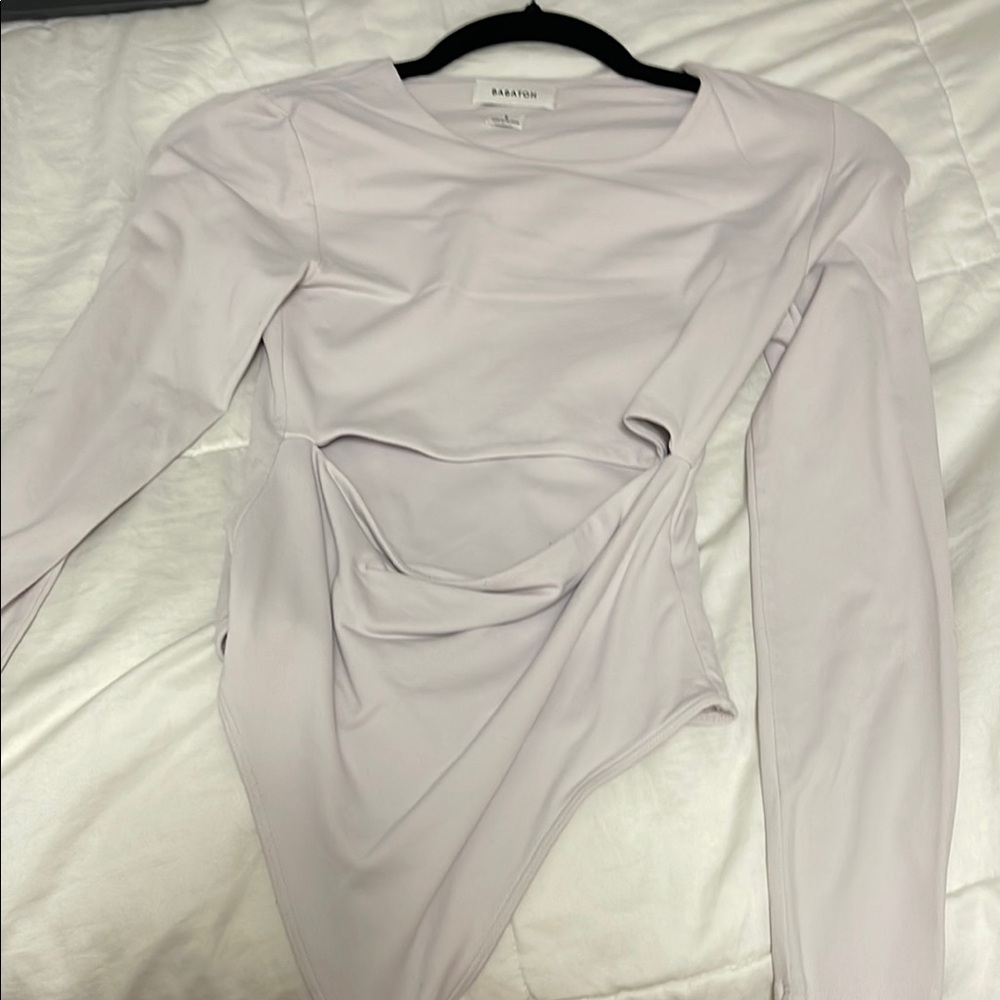 Babaton Lilac Long Sleeve Top